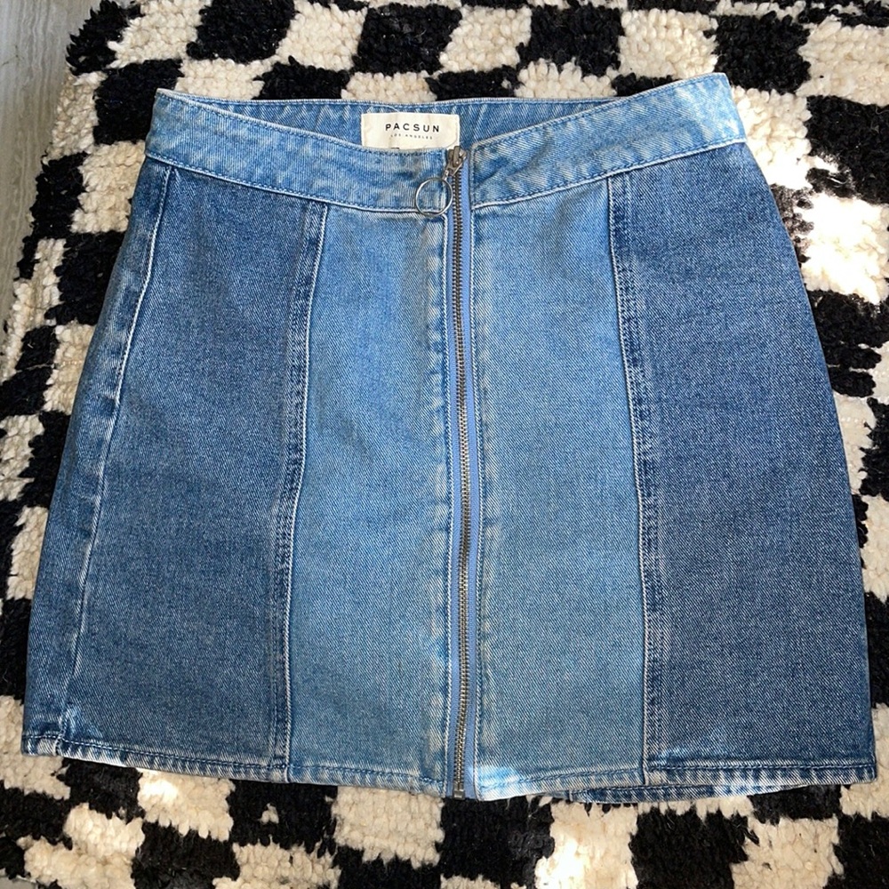 O pacsun denim skirt